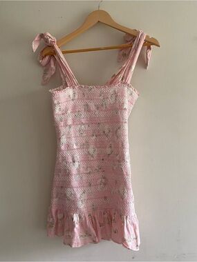 Love shack fancy Norna Mini Dress
